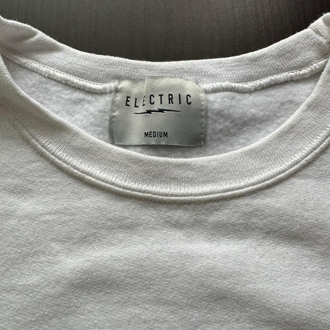 ELECTRICGOLF白スエット