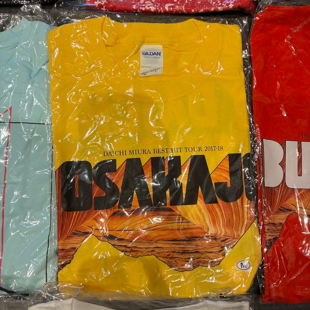 三浦大知　ツアー　Tシャツ　大知識　大知識人　ツアーグッズ　まとめ売り　セット
