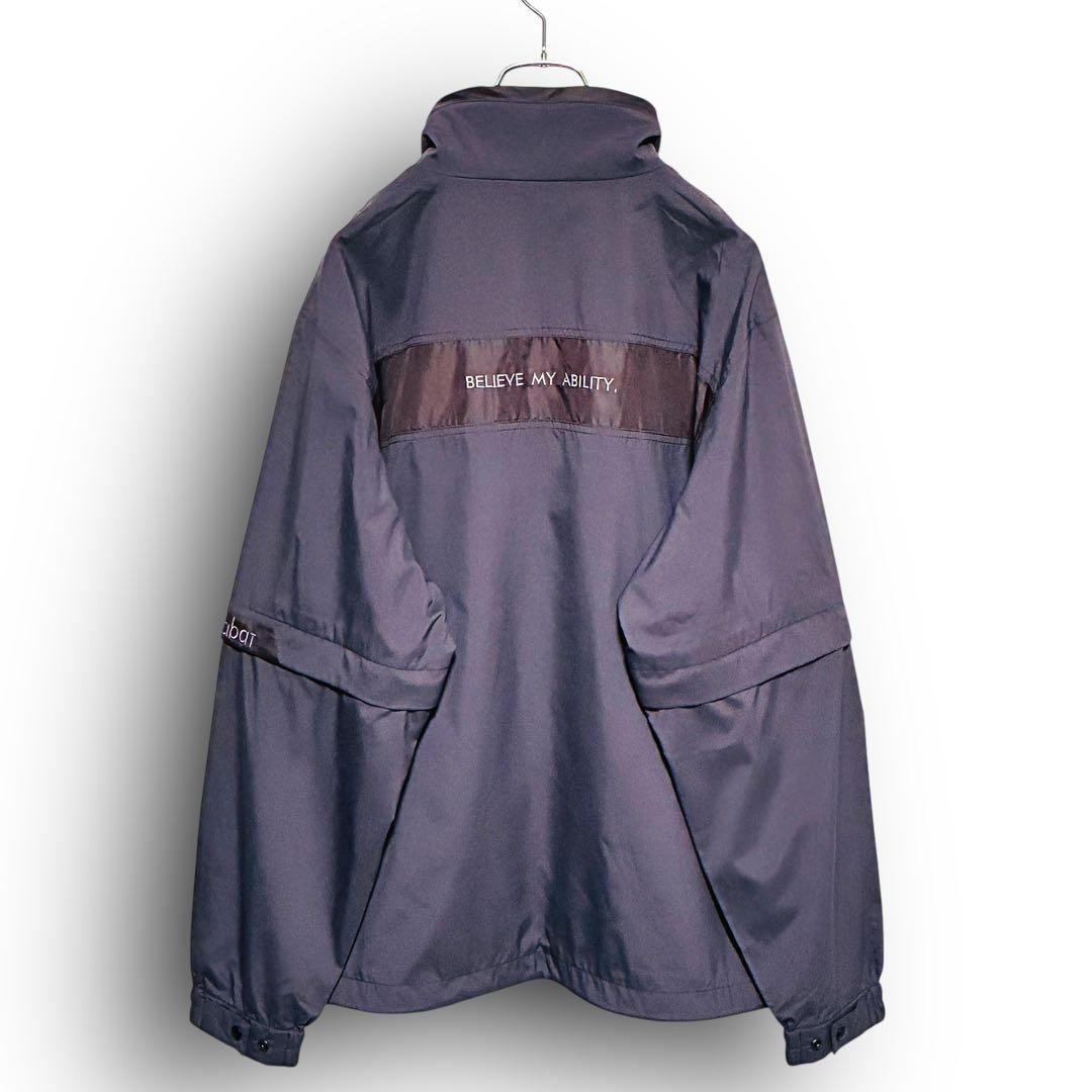 adabat GORE-TEX 2way防水ジャケット48 L 刺繍ロゴ