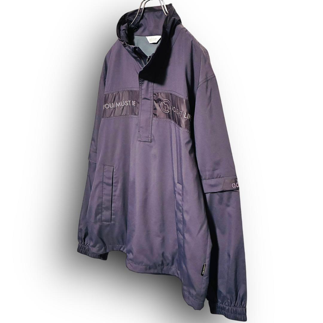 adabat GORE-TEX 2way防水ジャケット48 L 刺繍ロゴ