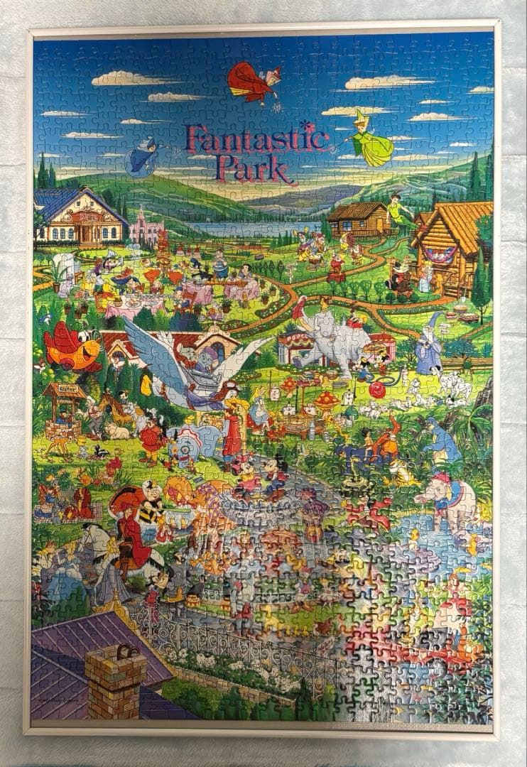 ディズニー1000ピースジグソーパズル2点セット