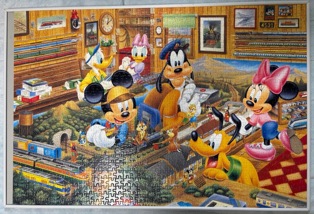 ディズニー1000ピースジグソーパズル2点セット