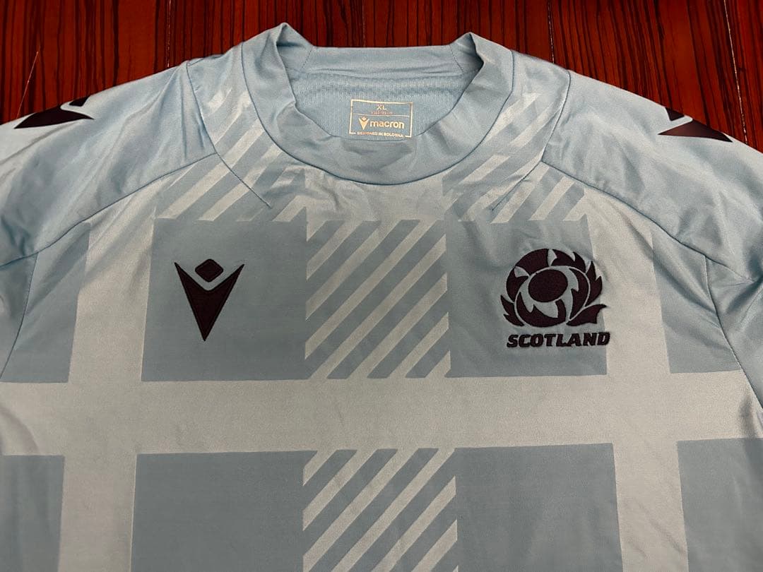 【新品未使用】ラグビー　スコットランド代表　長袖トレーニングシャツ　XL