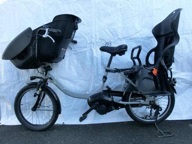 203：YAMAHA PAS Kiss 電動自転車 引取限定：松伏町 北葛飾郡