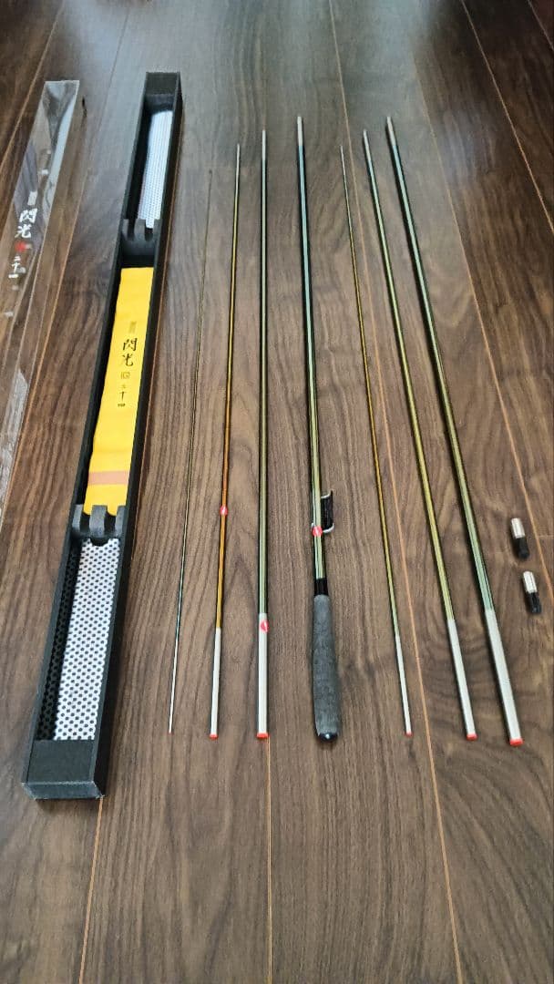 【超美品】シマノ 飛天弓 閃光G 24尺