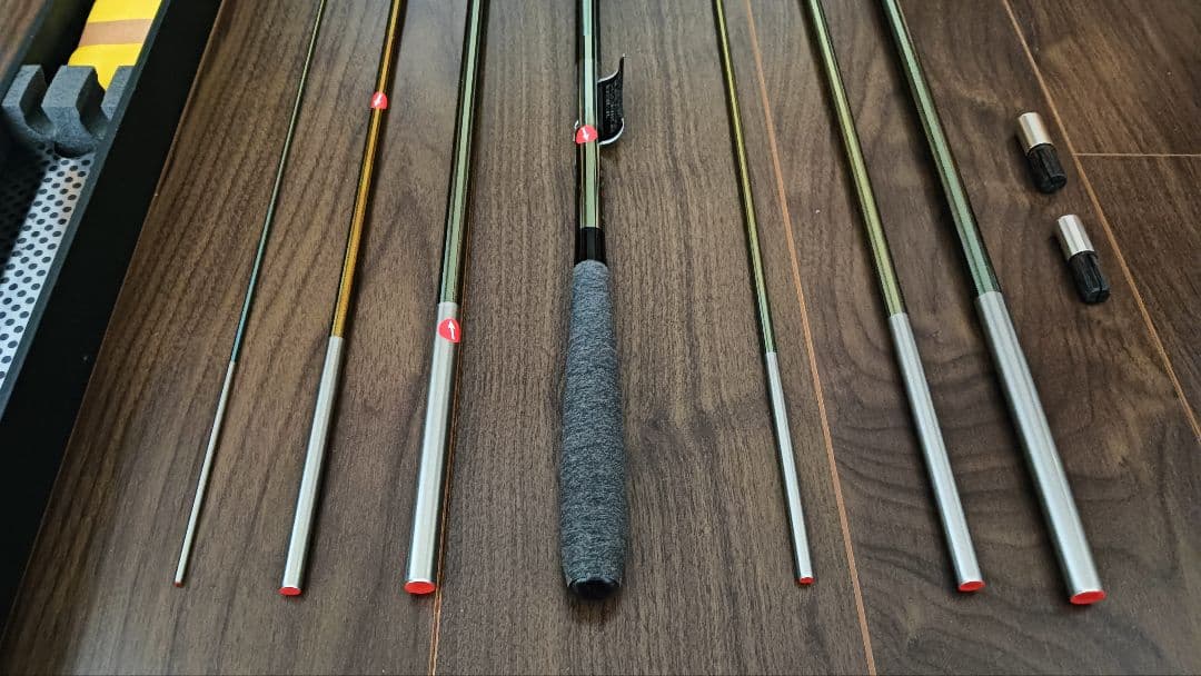 【超美品】シマノ 飛天弓 閃光G 24尺