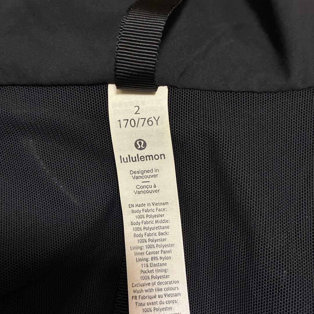 【最終値下】Lululemon ルルレモン ジャケット 黒