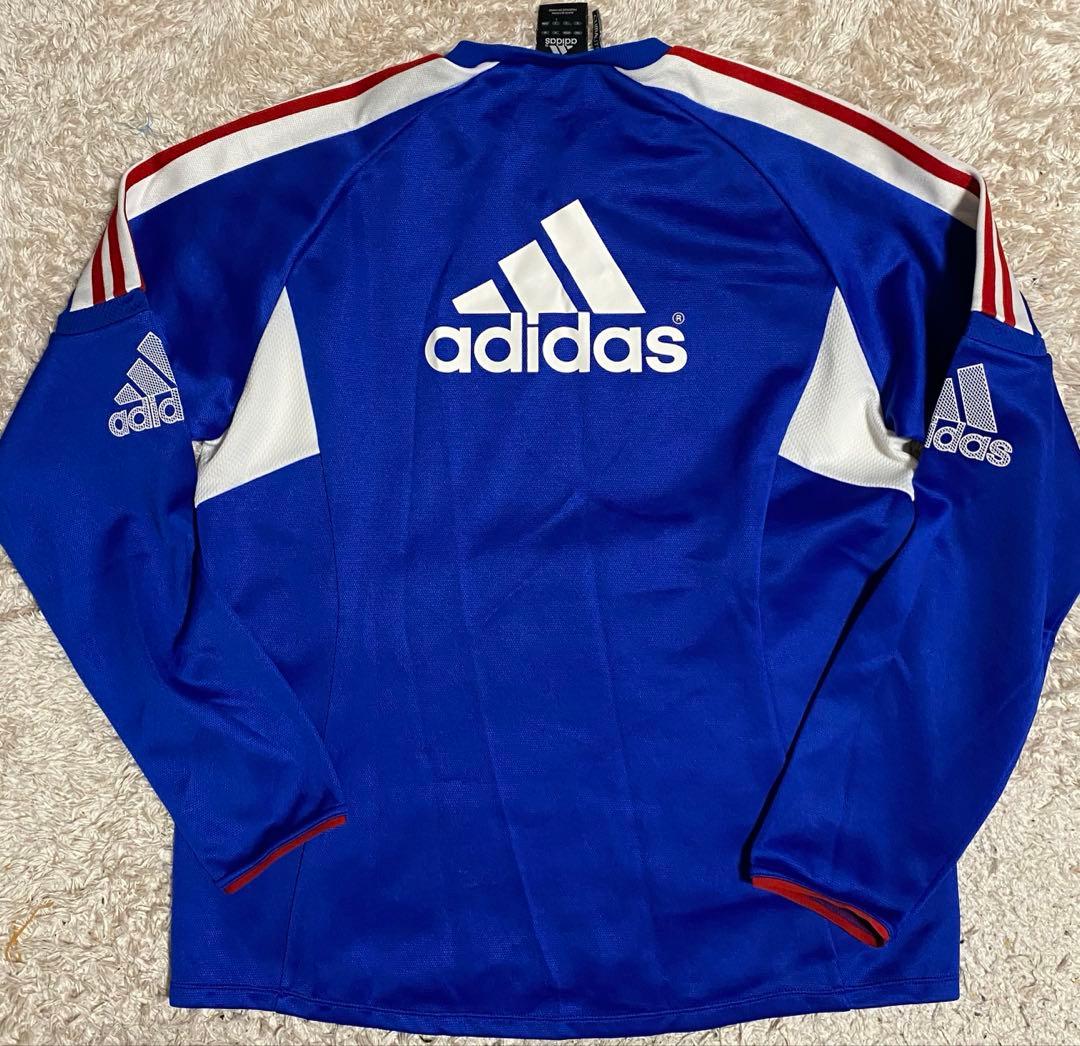 adidas アディダス　ジャージ　セットアップ　上下　ブルー　サイズL　ブルー