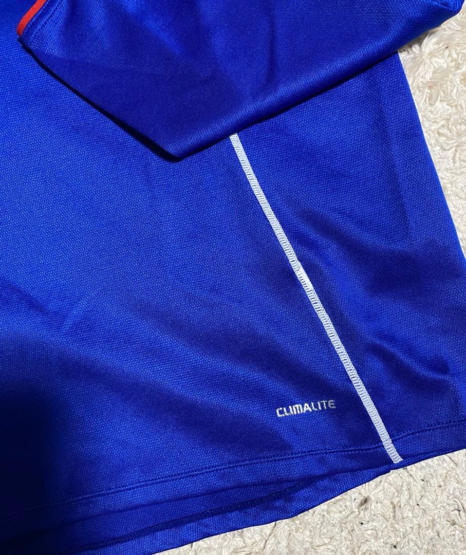 adidas アディダス　ジャージ　セットアップ　上下　ブルー　サイズL　ブルー