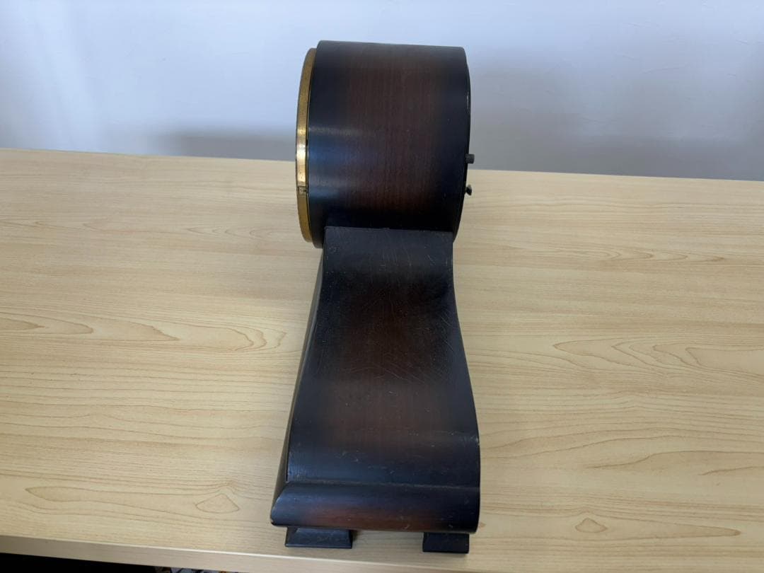Mauthe アンティーク置き時計 ドイツ製 ジャンク品 インテリア レトロ