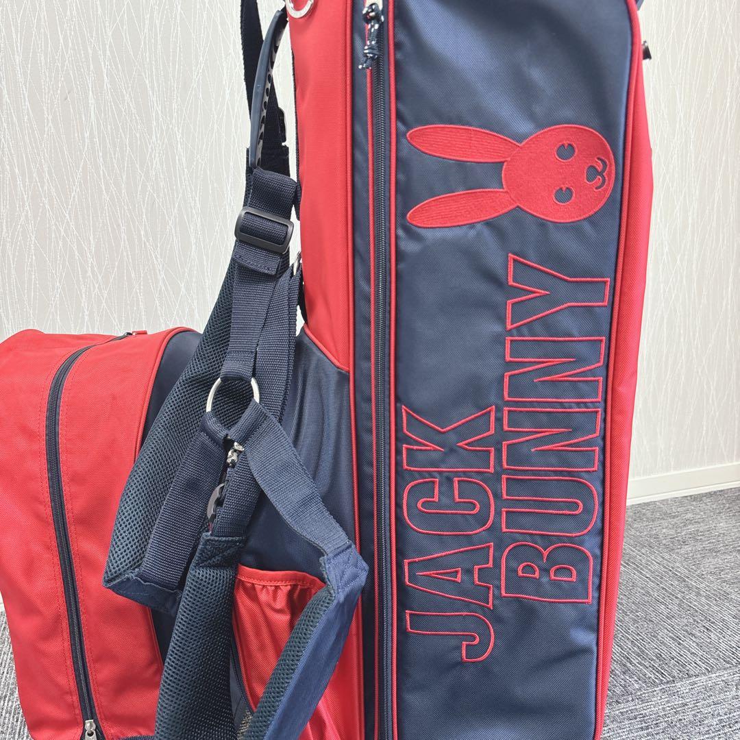 超美品❗️JACK BUNNY/ジャンクバニー スタンド式 キャディバッグ