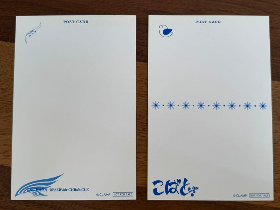 CLAMP ツバサ こばと 非売品　ポストカード　2枚
