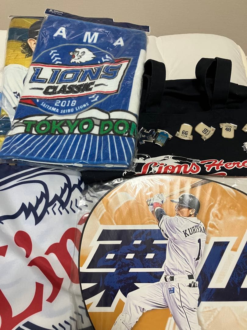 西武ライオンズ 応援グッズ　引退品　おまけ付き