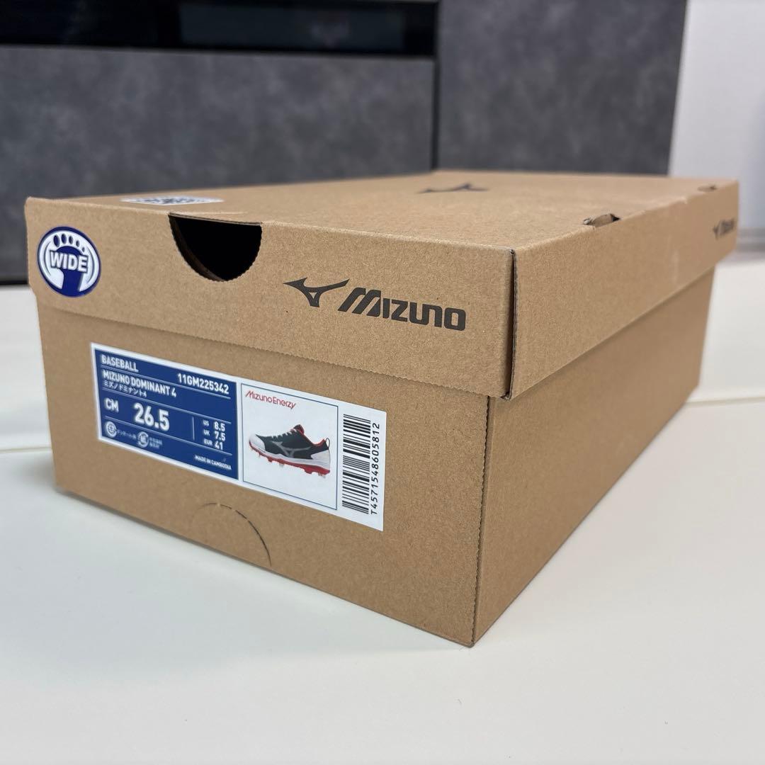 ミズノドミナント4 USAコレクション26.5cm 新品野球スパイク直営店限定品