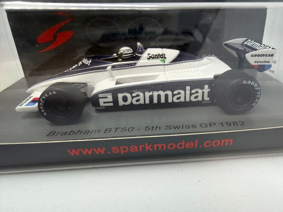 希少　スパーク 1/43 ブラバム BT50  1982 スイスGP
