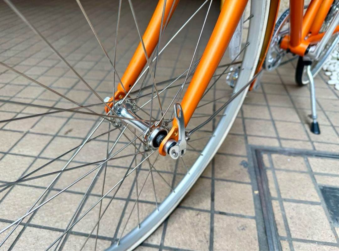 新品未使用 Panther シティサイクル 26インチ Orange