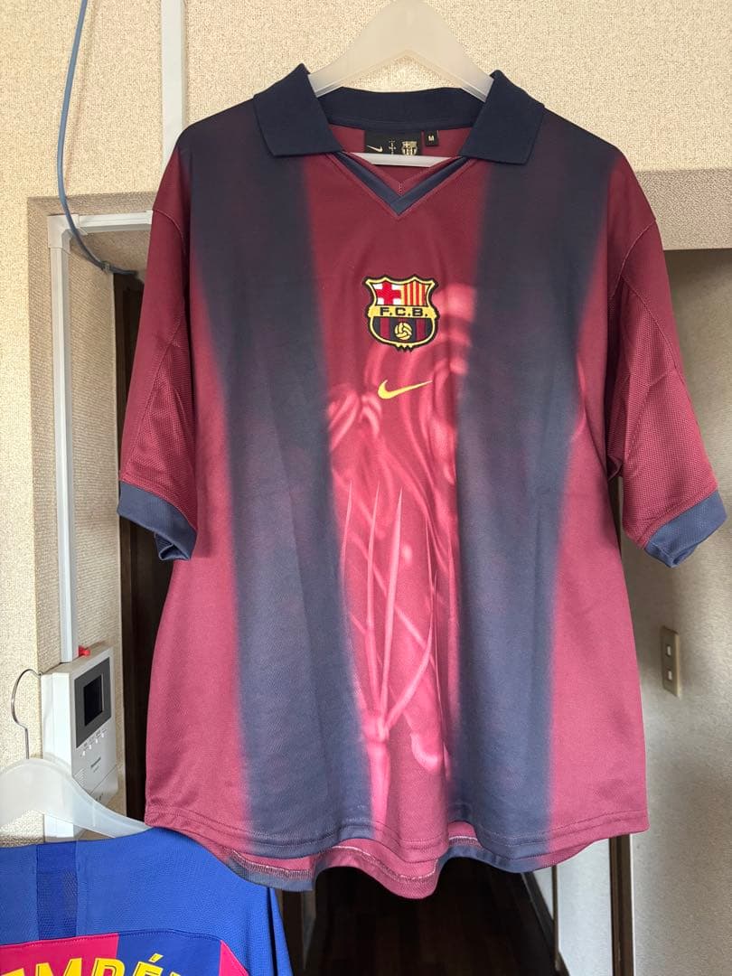 正規品　トラヴィススコット × FCバルセロナ サッカーユニフォーム M