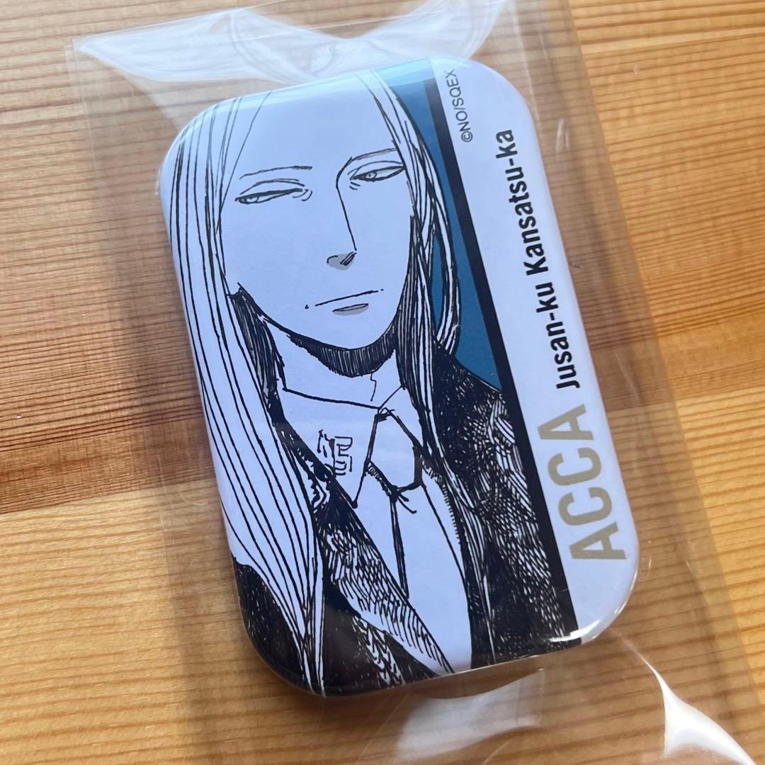 ACCA 缶バッジ スクエア ジーン グロッシュラー