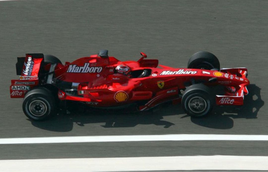 MATTEL 1/43 FERRARI F2008 k.ライコネン タバコ仕様