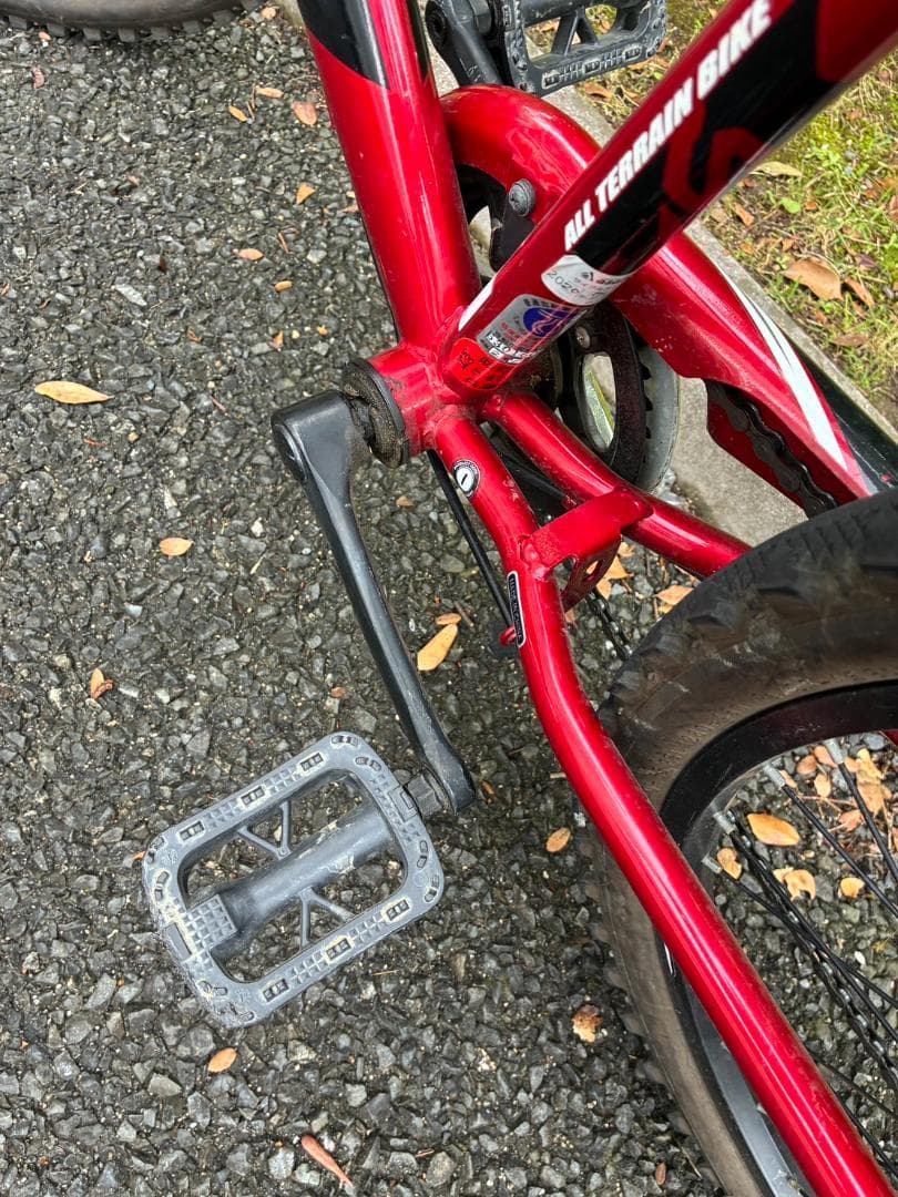 アサヒ DRIDEドライド 子供自転車 赤　24インチ　男の子