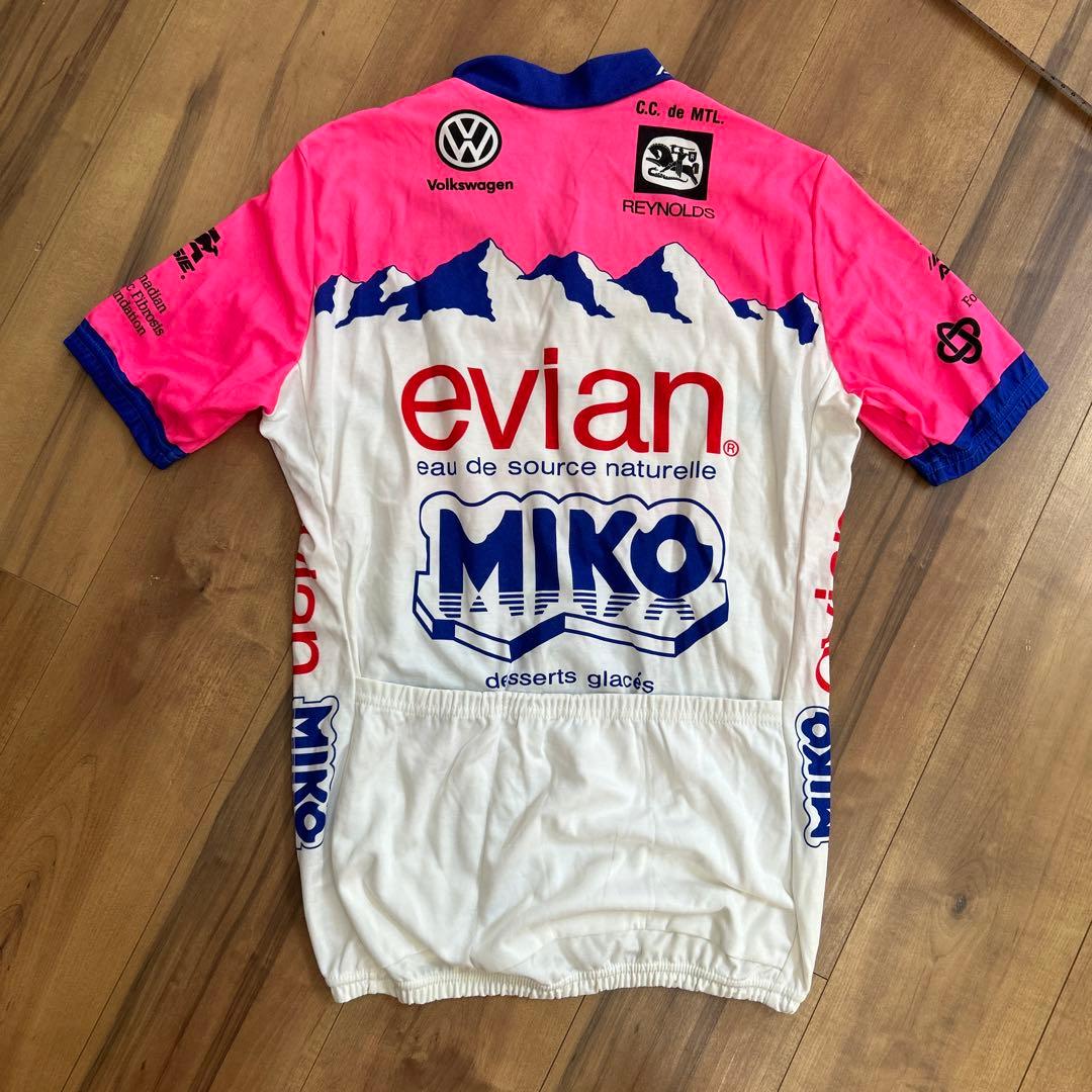 新品未使用　Evian miko 1992年　サイクルジャージ　M ビンテージ