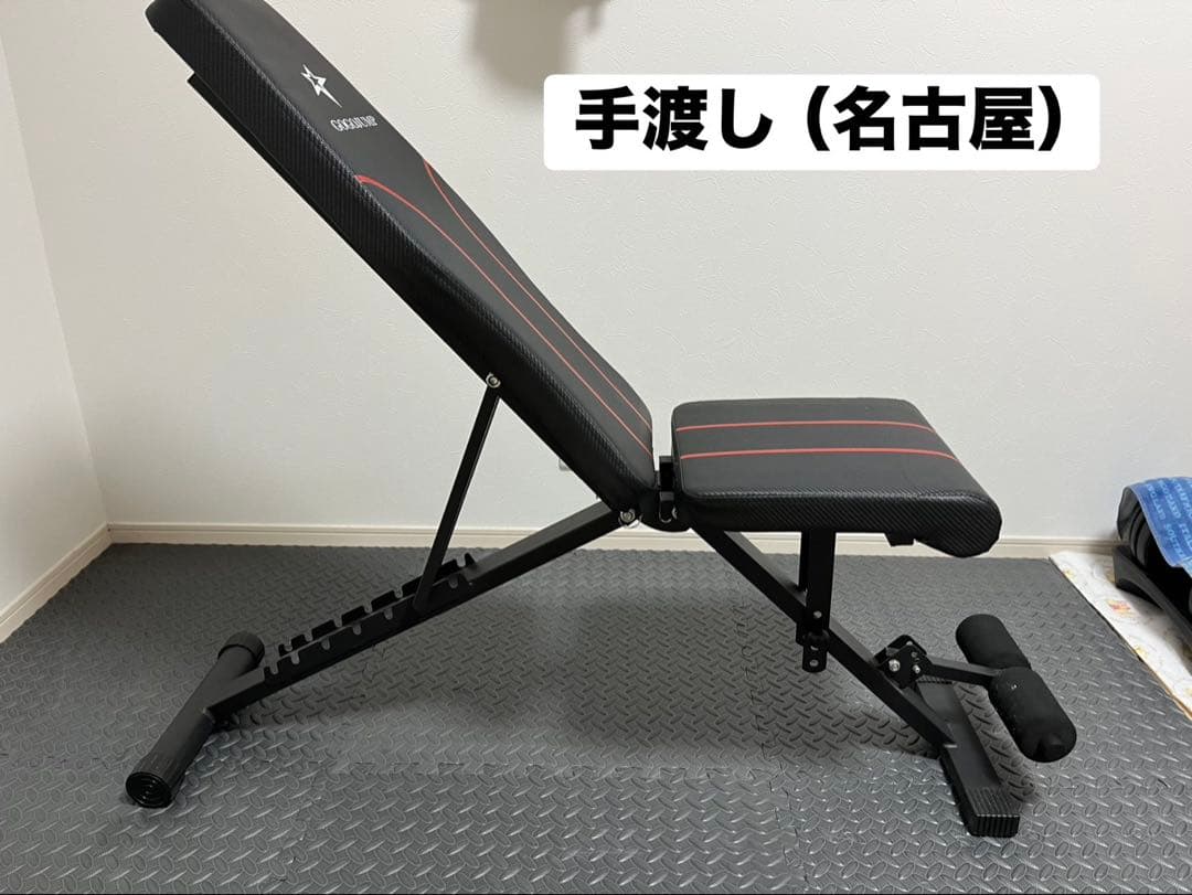 créer（クレエ） 可変式ダンベル 24kg×2個セット、インクラインベンチ