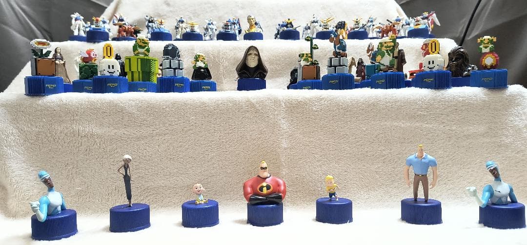 ペプシ　コレクション　ボトルキャップ　まとめ　100体