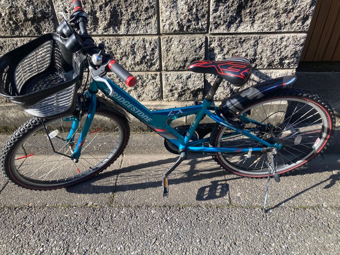 24型 自転車 エクスプレスジュニア (６段変速） エメラルドグリーンEXJ45
