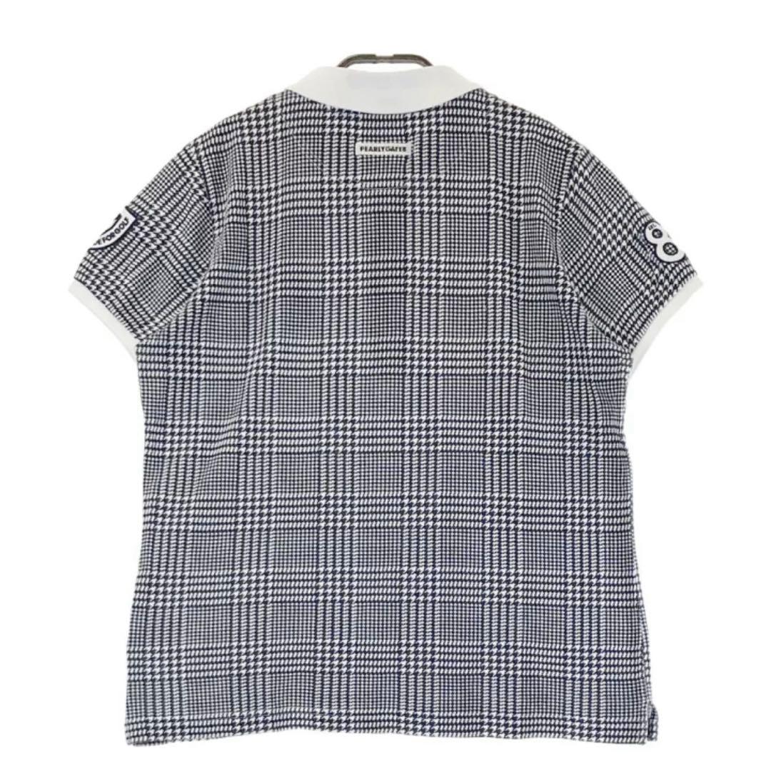 【新品】PEARLY GATES ポロシャツ 千鳥柄 サイズ0
