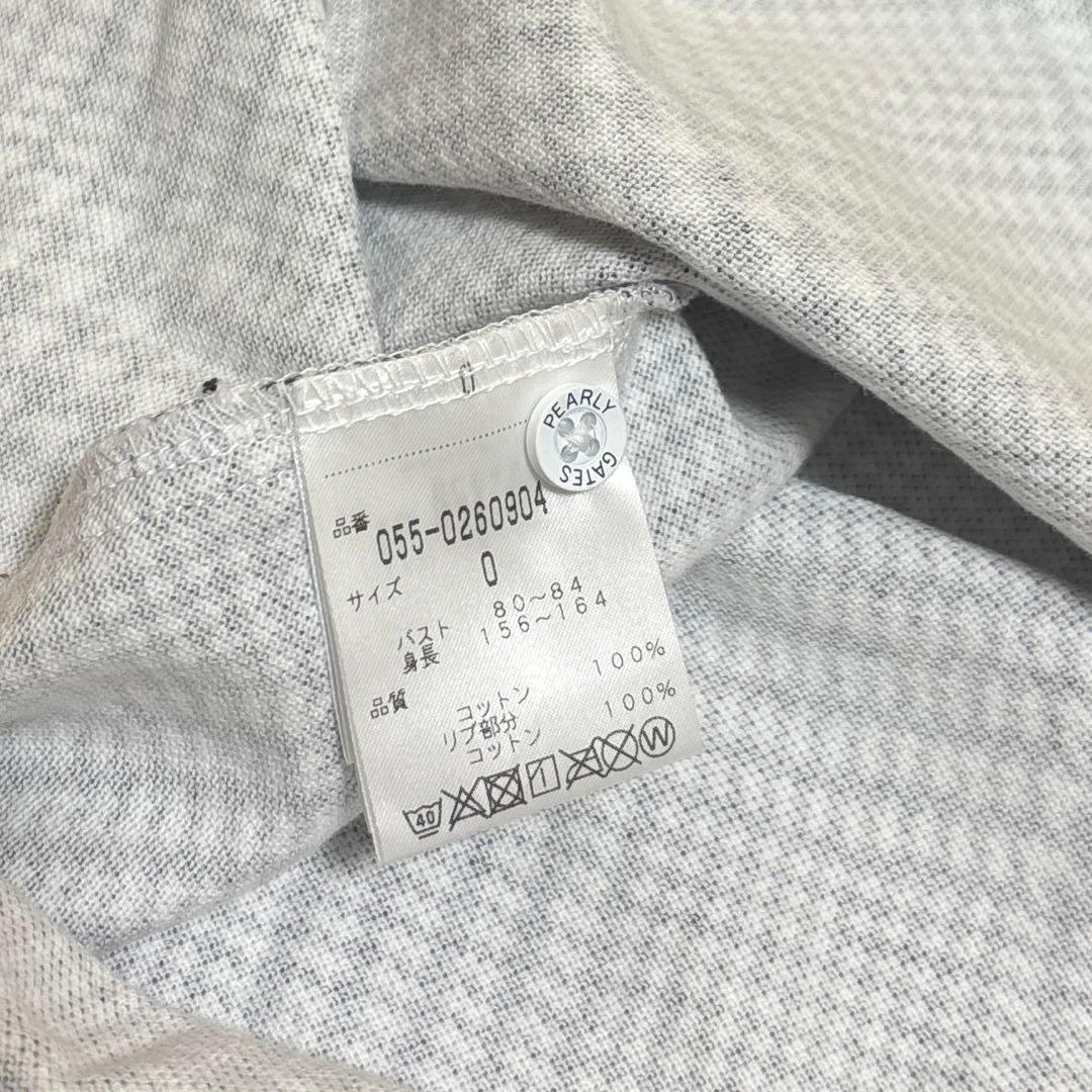 【新品】PEARLY GATES ポロシャツ 千鳥柄 サイズ0