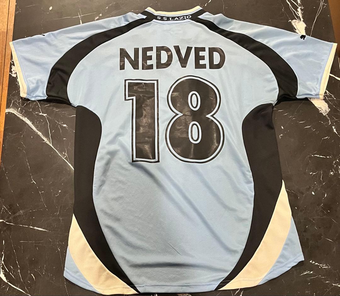 デッドストックPUMA SSラツィオ 00-01 NEDVED18 ユニフォーム