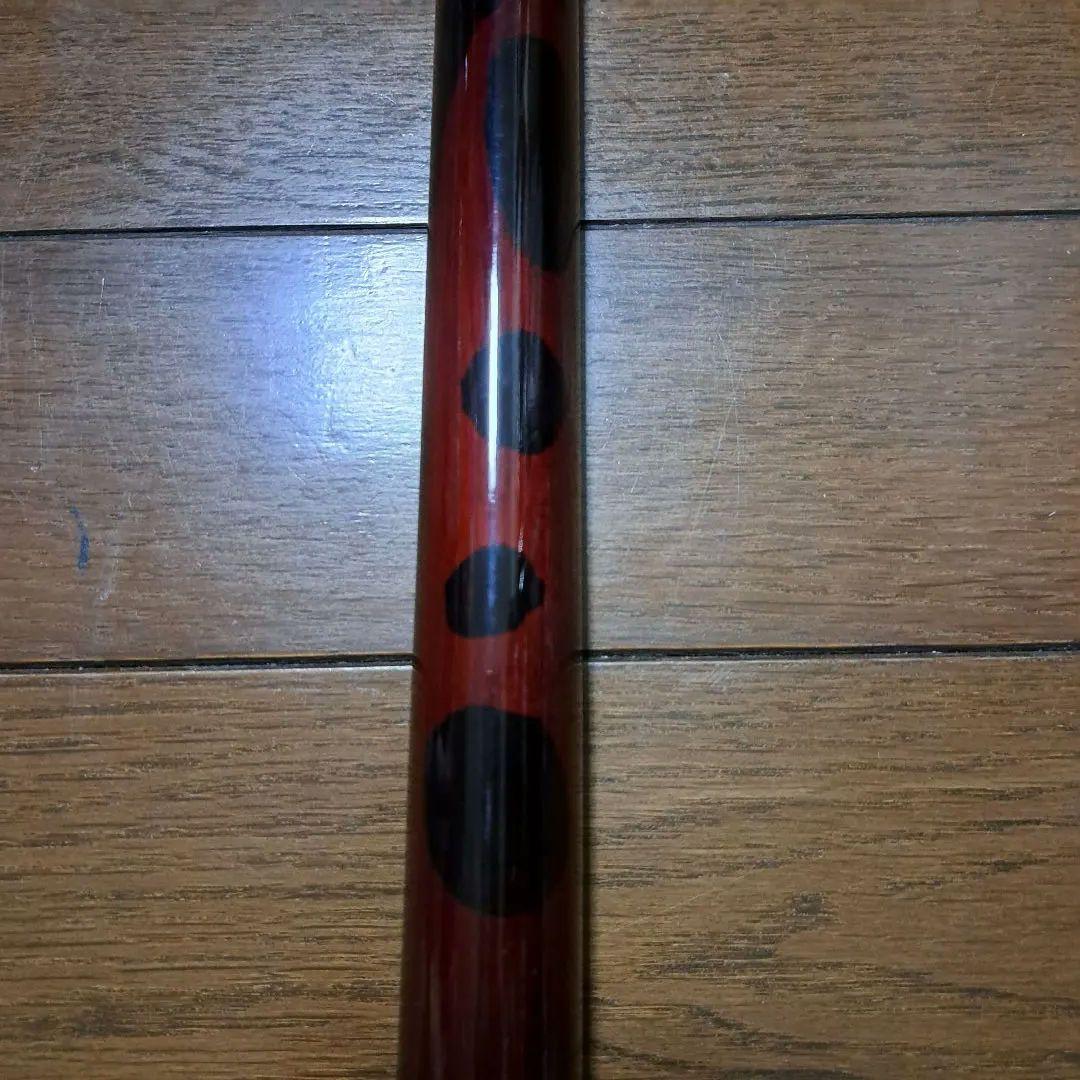 希少 六弦　沖縄三線 本蛇皮 斑点模様棹 エレキ穴付き 現状　動作未確認