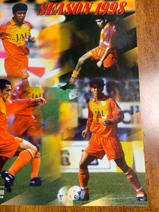 '93エスパルスキャリーバッグ+'98イヤーブック(長谷川・大榎……