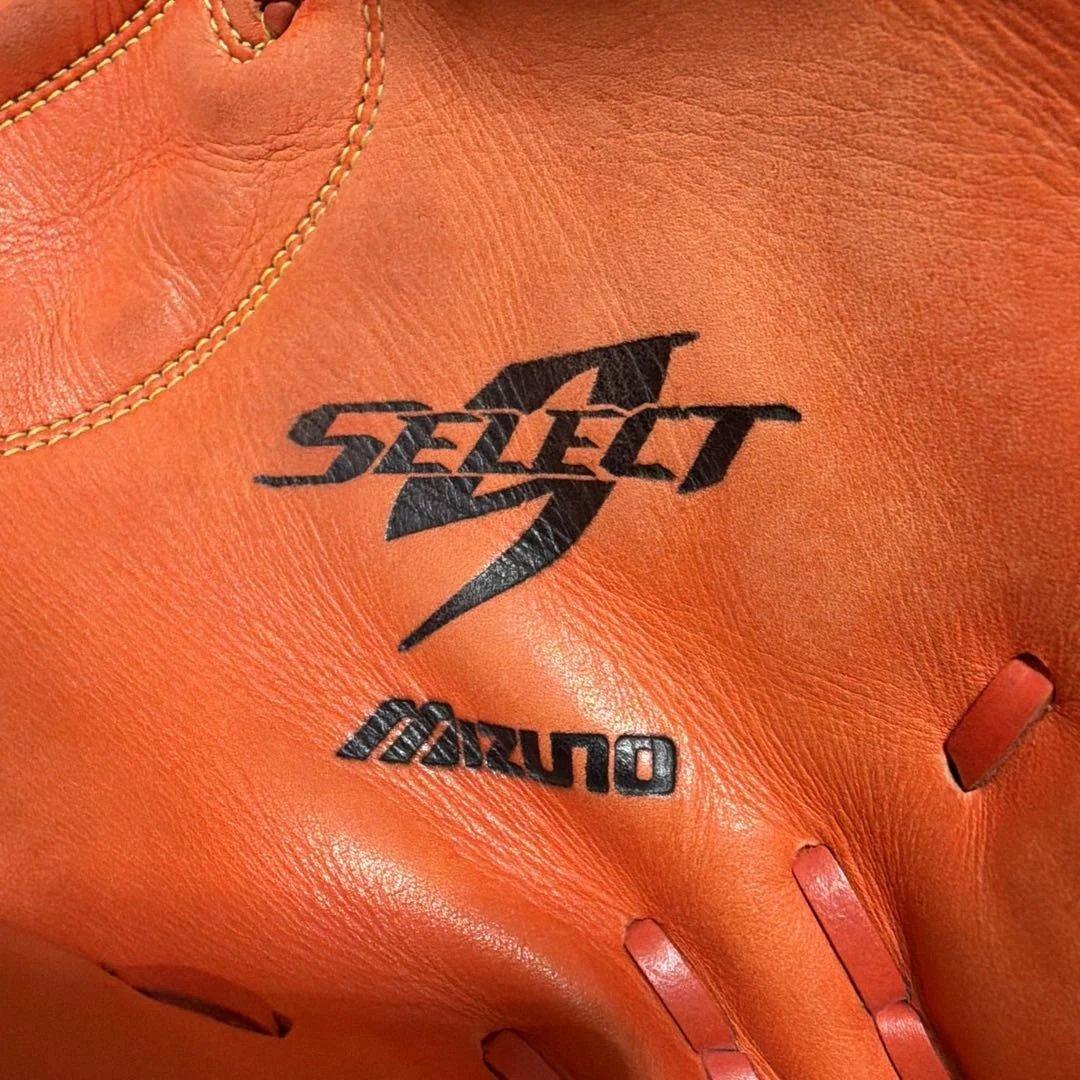 Mizuno Select9 軟式グローブ オレンジ