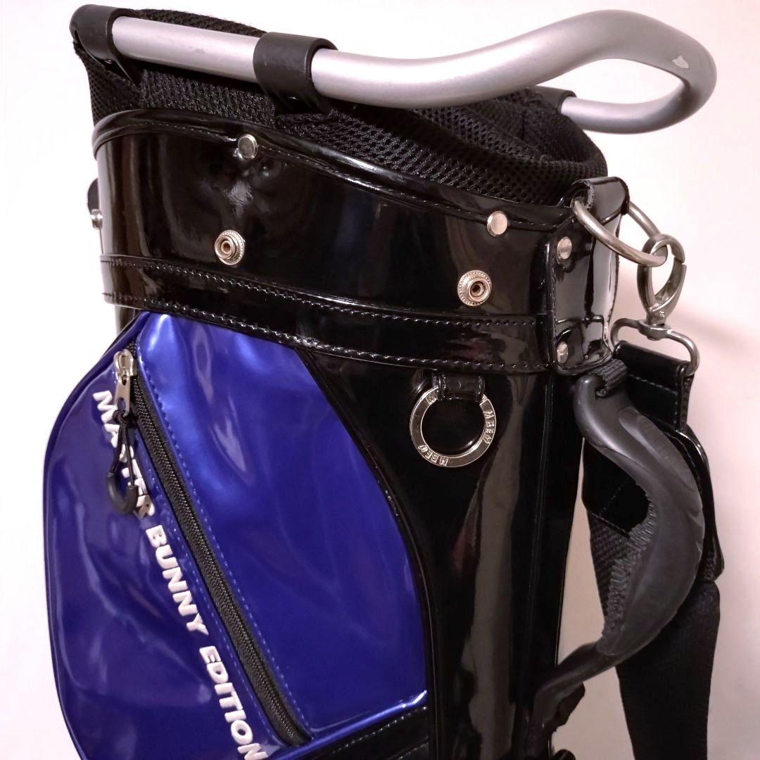 マスターバニーエディション　スタンド型キャディバック　ゴルフバッグ　エナメル