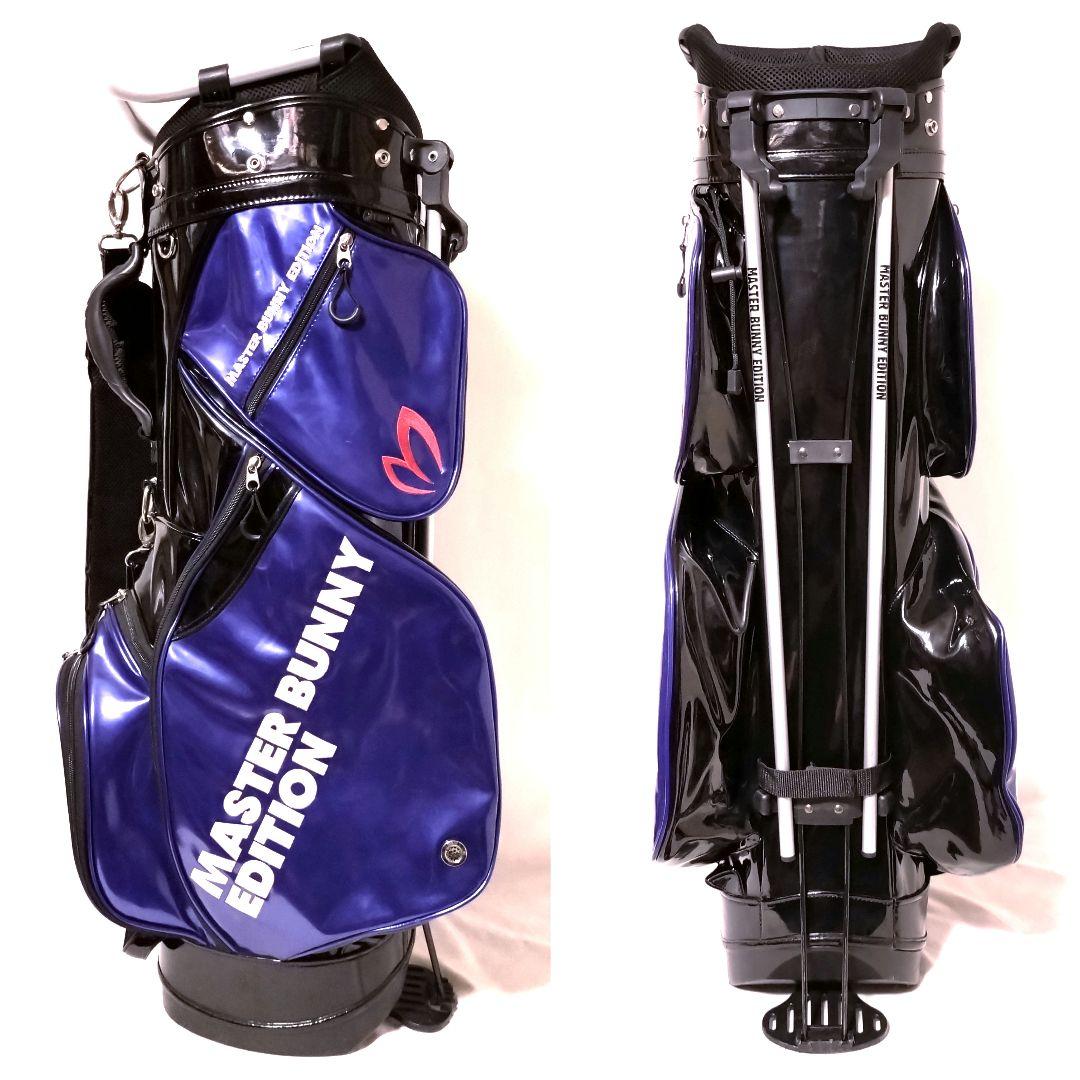 マスターバニーエディション　スタンド型キャディバック　ゴルフバッグ　エナメル