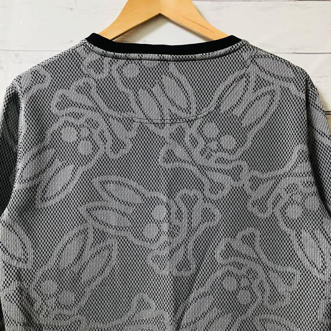 【美品】PSYCO BUNNY サイコバニー 長袖 ゴルフ 総柄Mサイズ