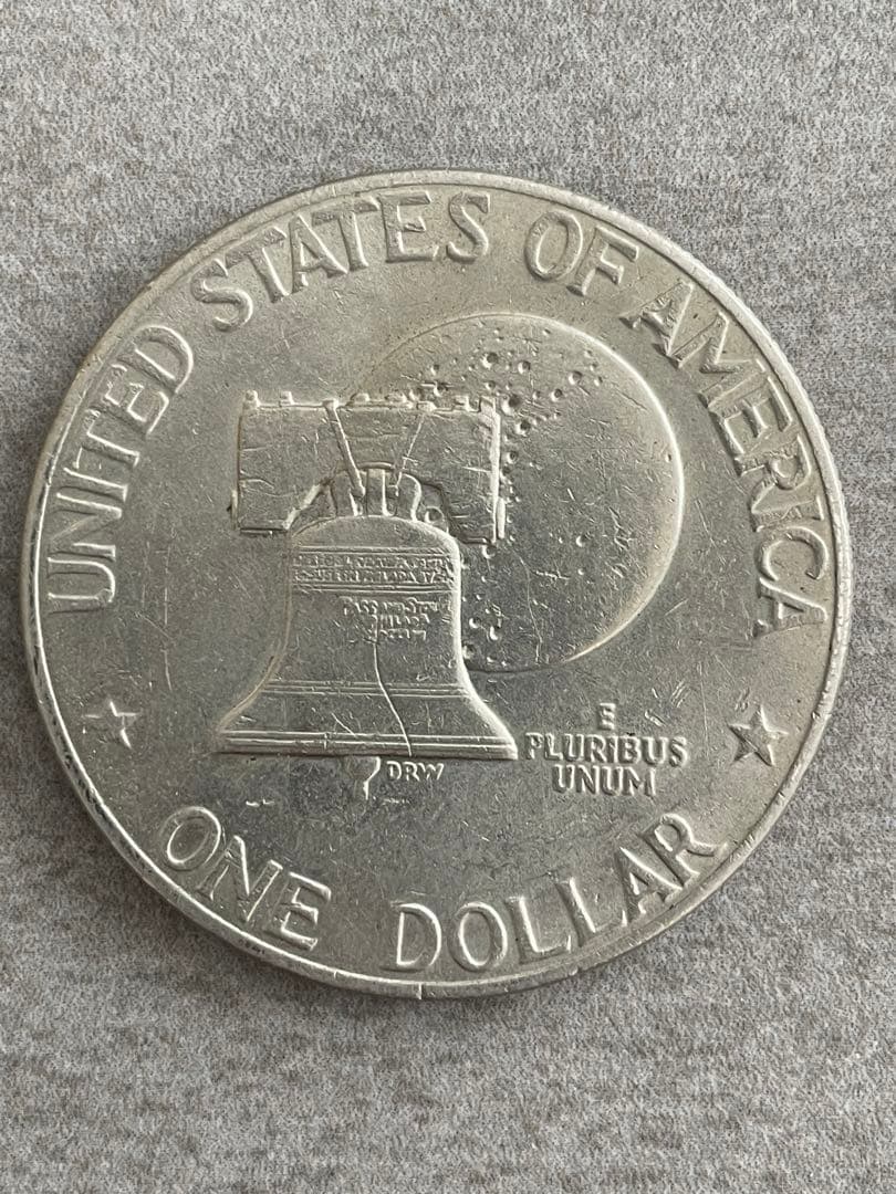 【アメリカ】1ドルアイゼンハワー・イーグル・ダラー硬貨1972年-1977年