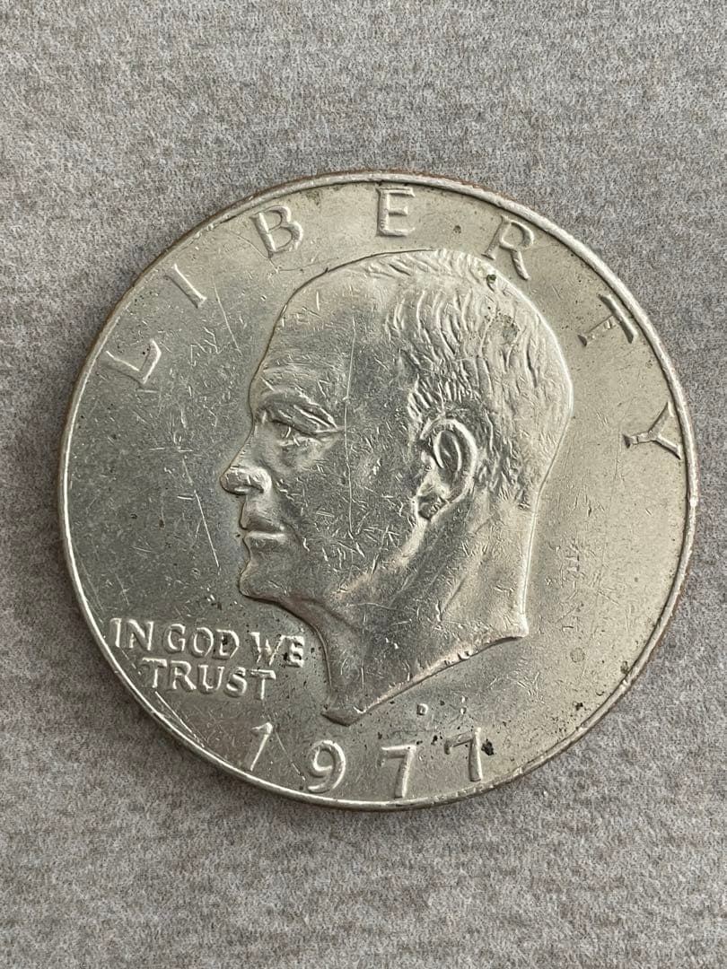 【アメリカ】1ドルアイゼンハワー・イーグル・ダラー硬貨1972年-1977年