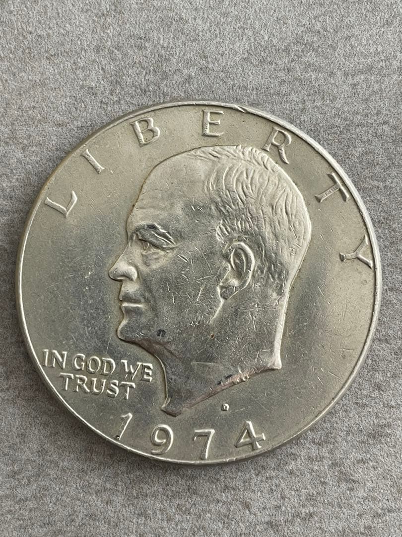 【アメリカ】1ドルアイゼンハワー・イーグル・ダラー硬貨1972年-1977年