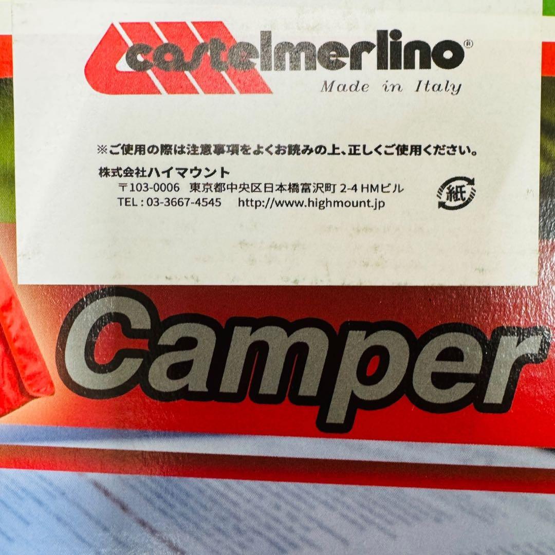 新品 CASTELMERLINO ハイ&ローキャンパーテーブル　80×60
