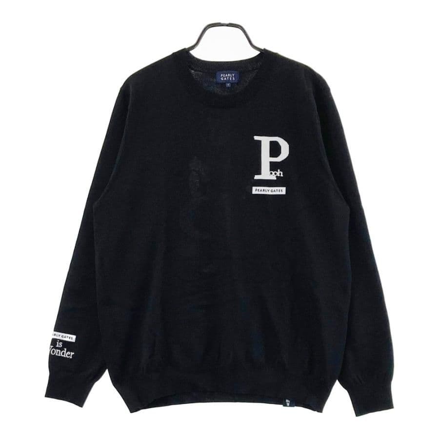 PEARLY GATES プーさん クルーネックセーター