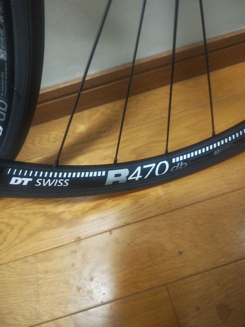 【直接渡しのみ限定】DT SWISS R470ホイールタイヤセット