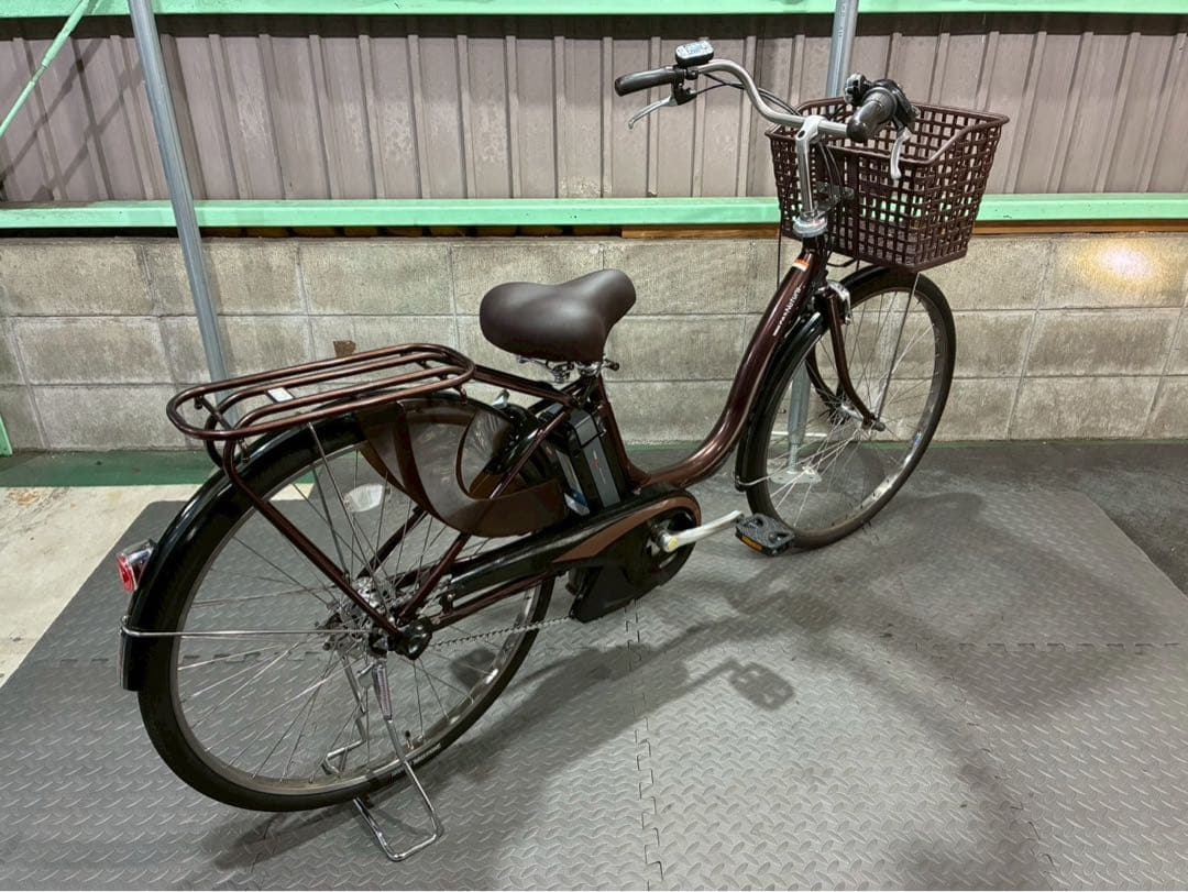 №8776電動自転車ヤマハPASナチュラ26インチ