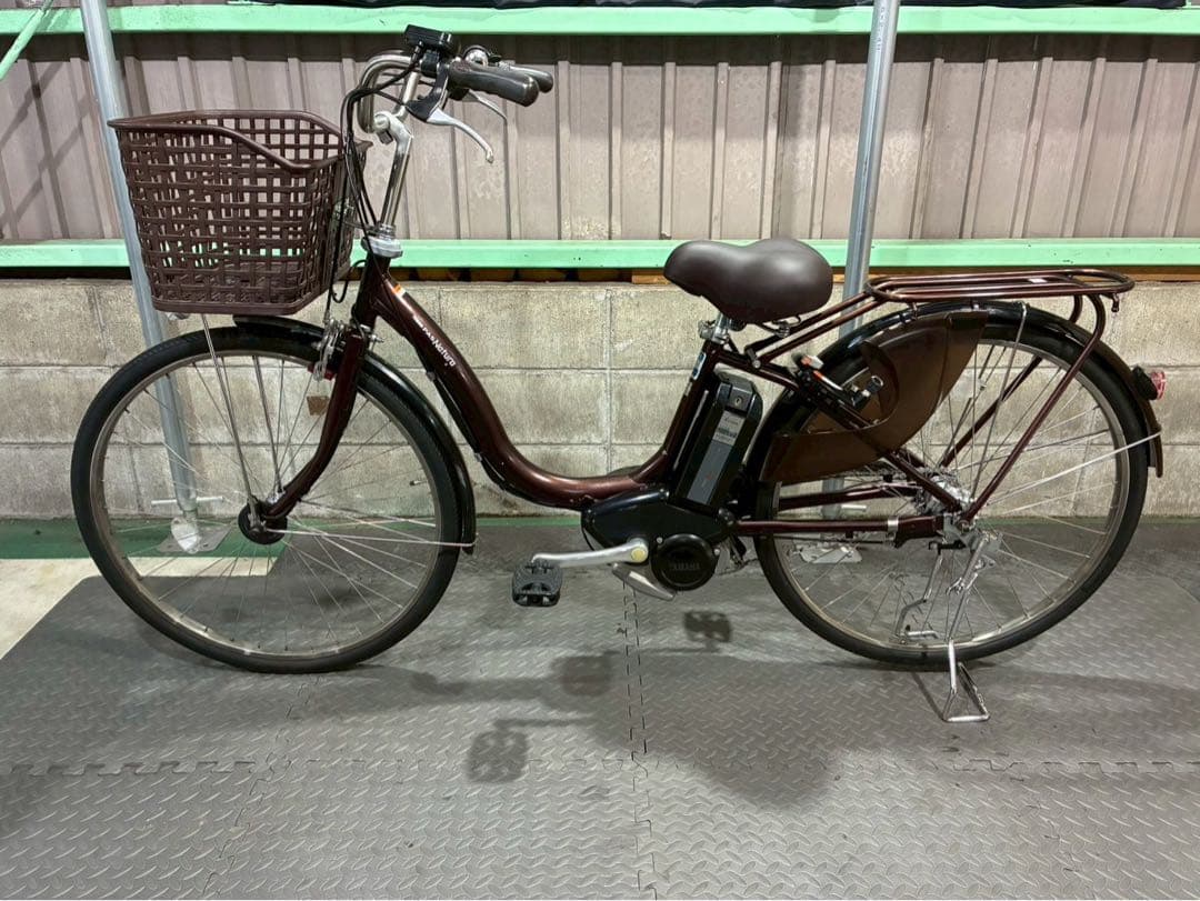 №8776電動自転車ヤマハPASナチュラ26インチ
