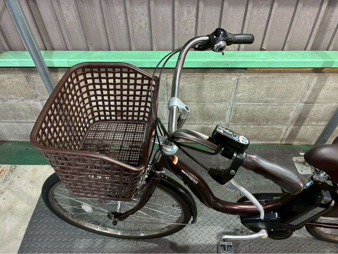№8776電動自転車ヤマハPASナチュラ26インチ