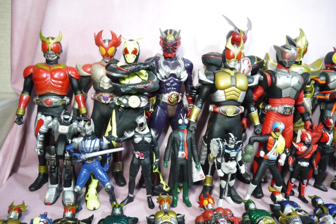 ライダーヒーローシリーズ　怪人シリーズ　ビッグソフビ　90体