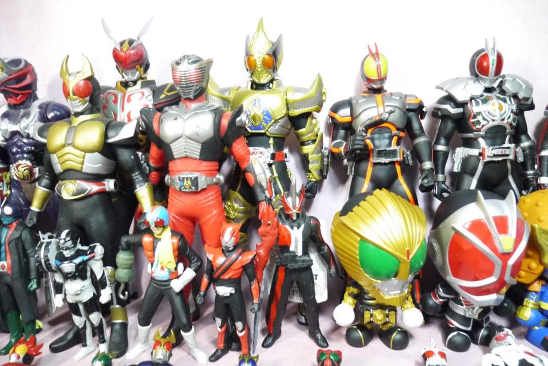 ライダーヒーローシリーズ　怪人シリーズ　ビッグソフビ　90体
