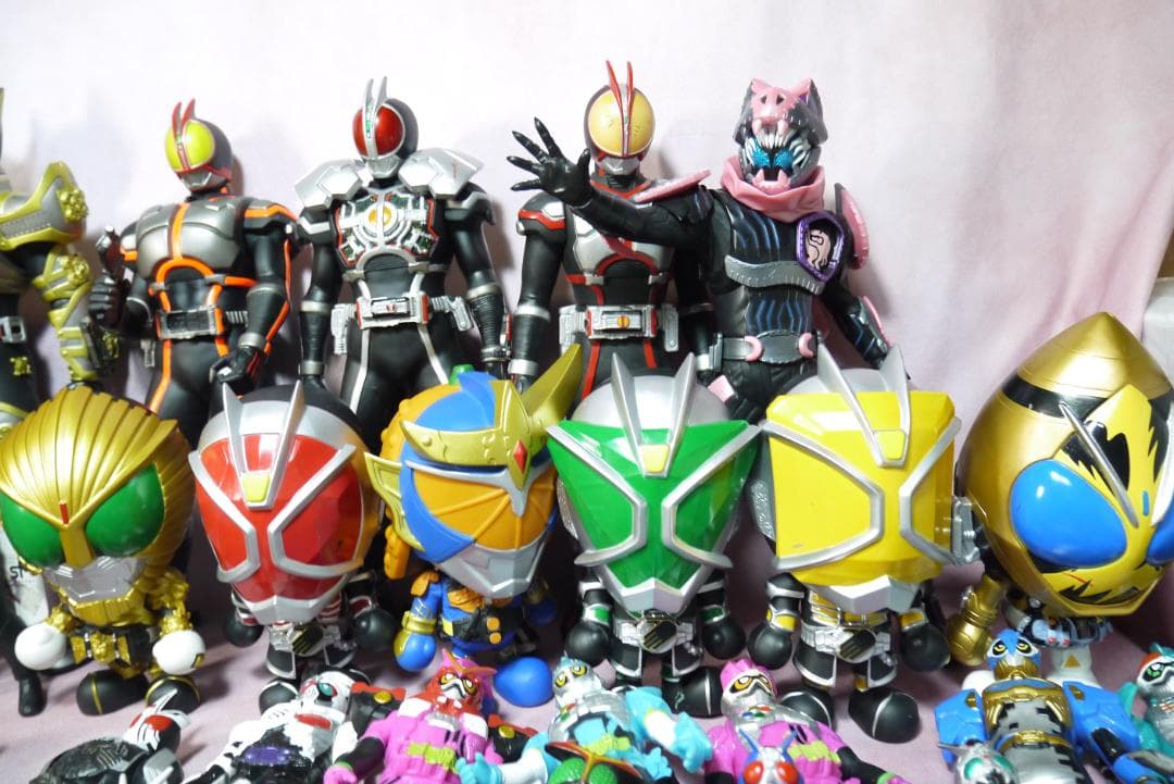 ライダーヒーローシリーズ　怪人シリーズ　ビッグソフビ　90体