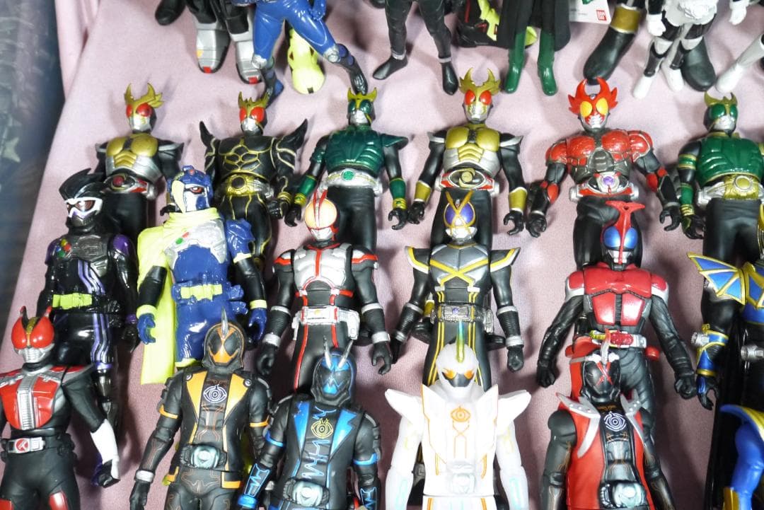 ライダーヒーローシリーズ　怪人シリーズ　ビッグソフビ　90体